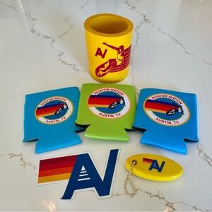 Aviator Nation Koozies, Sticker and Keychain